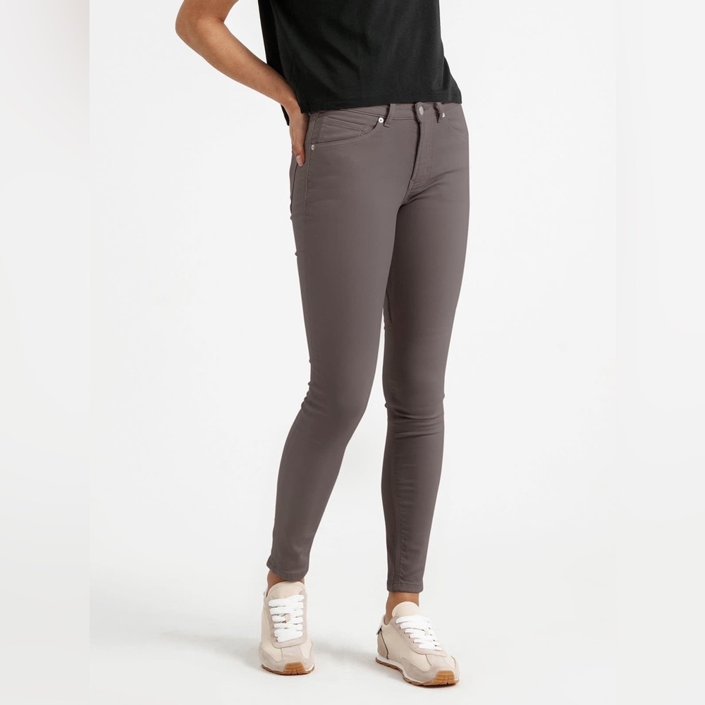 sold - DU/ER skinny twill pants
